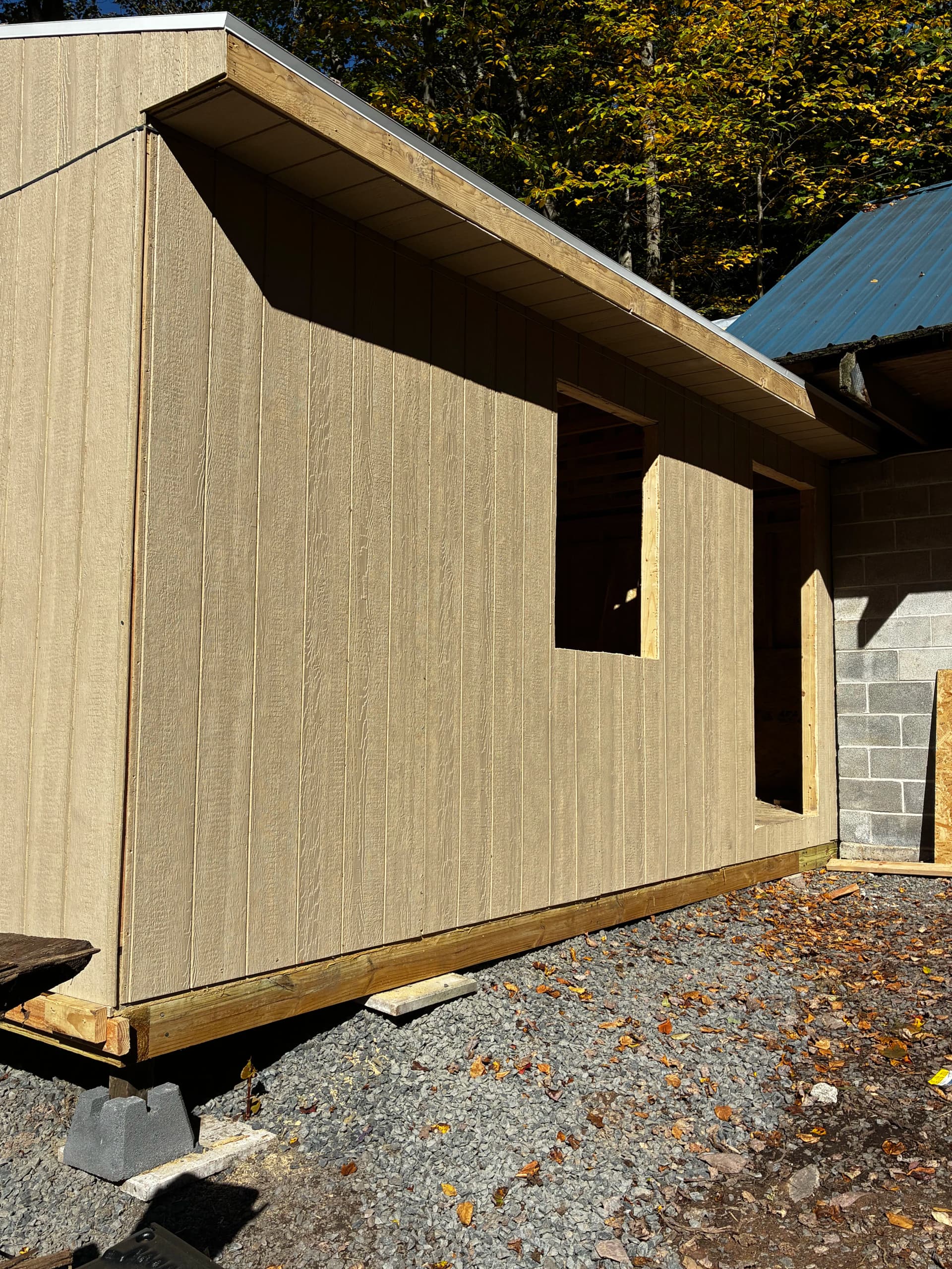 Gallery photos for Storage Shed Build in Progress - From Ground Up: Image #5