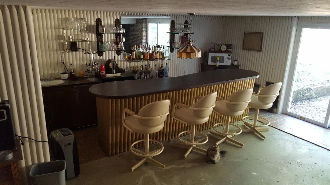 Dated Basement Bar Gets a Complete Custom Overhaul