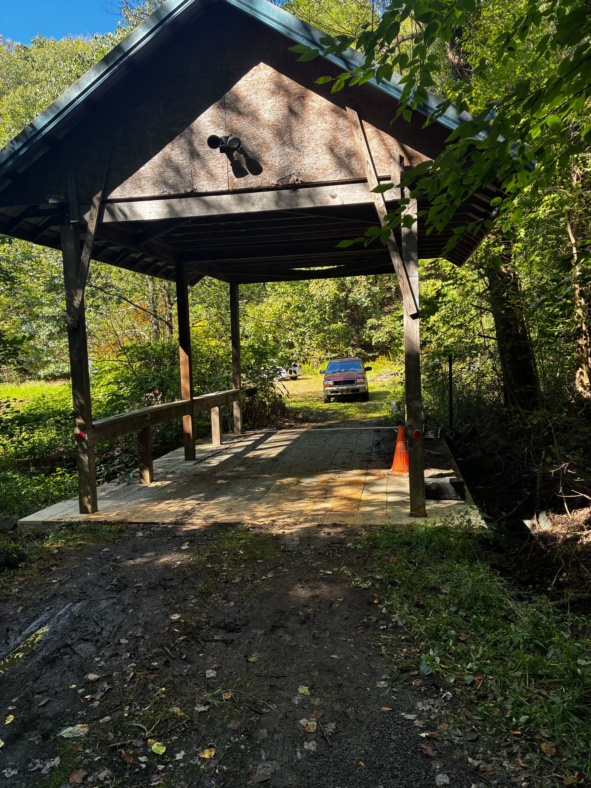 Covered Access Bridge Repair Done Right