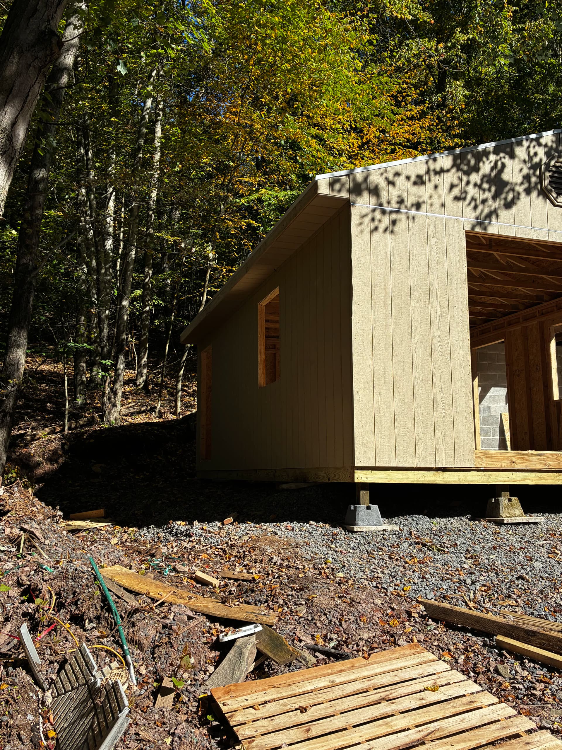 Gallery photos for Storage Shed Build in Progress - From Ground Up: Image #4
